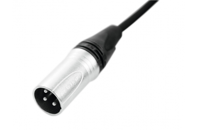 Cablu DMX PSSO DMX cable XLR 3pin 20m bk Neutrik