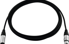 Cablu DMX PSSO DMX cable XLR 5pin 1.5m bk Neutrik
