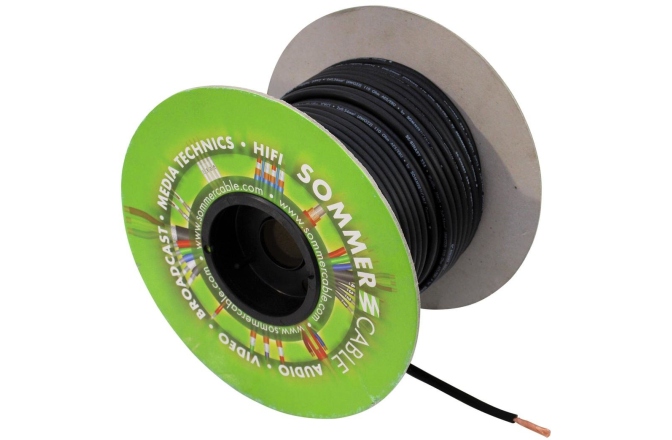 Cablu DMX Sommer Cable DMX 2x0.34 100m bk BINARY FRNC
