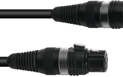 Cablu DMX Sommer Cable DMX XLR 3pin 1m bk Hicon