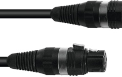 Cablu DMX Sommer Cable DMX XLR 3pin 25m bk Hicon