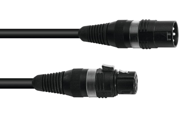 DMX XLR 3pin 25m bk Hicon DMX XLR 3pin 25m bk Hicon