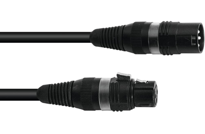 Cablu DMX Sommer Cable DMX XLR 3pin 25m bk Hicon