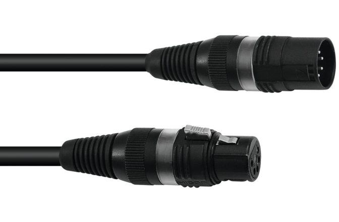 Cablu DMX Sommer Cable DMX XLR 5pin 10m bk Hicon