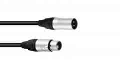 Cablu DMX Sommer DMX cable XLR 3pin 3m bk Neutrik