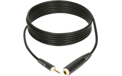 Cablu extensie audio Klotz lightweight headphone extension TRS 3.5 mm - TRS socket 6.3 mm - 3 m