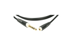 Cablu extensie audio Klotz lightweight headphone extension TRS 6.3 mm - TRS socket 3.5 mm - 3 m