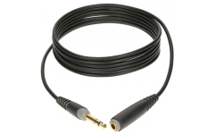 Cablu extensie căști Klotz lightweight headphone extension TRS 6.3 mm - TRS socket 6.3 mm - 6 m