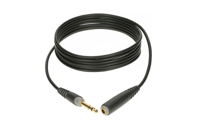 Cablu extensie căști Klotz lightweight headphone extension TRS 6.3 mm - TRS socket 6.3 mm - 6 m