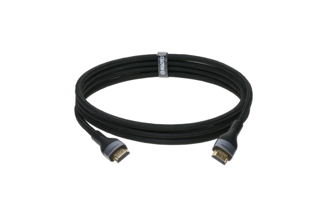 Cablu HDMI 2.1 Ultra Klotz HDMI 2.1 ultra high speed cable - UHD 8KHDMI-A plug with gold-plated contacts - box (1 cable) - 5 m