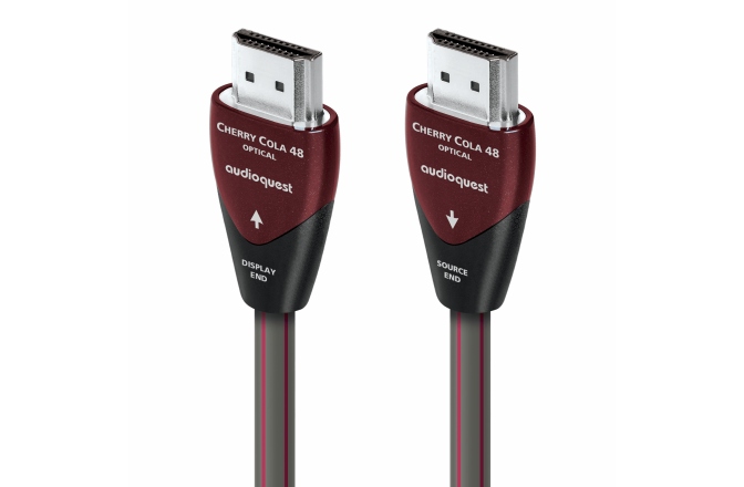 Cablu HDMI 48gbs, 8K-10K  Audioquest Cherry Cola 48 Hybrid Active Optical Cable (HAOC) 15m
