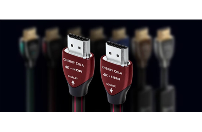 Cablu HDMI 4K  Audioquest Cherry Cola Hybrid Active Optical Cable (HAOC) 10m
