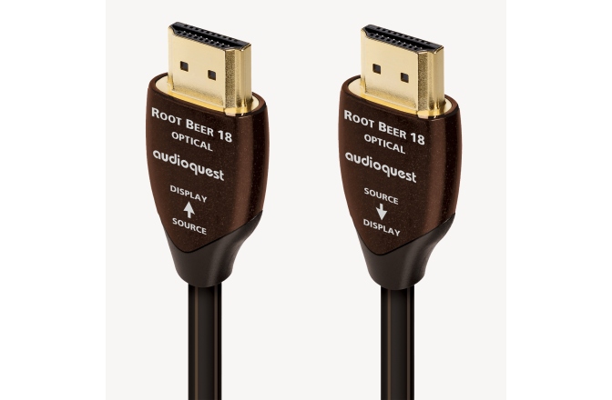 Cablu HDMI 4K  Audioquest Root Beer Active Optical Cable 20m