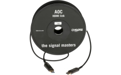Cablu HDMI 4K premium Klotz HDMI 2.0 AOC Link - active optical cable with detachable HDMI-A to HDMI-D adapter - 20 m