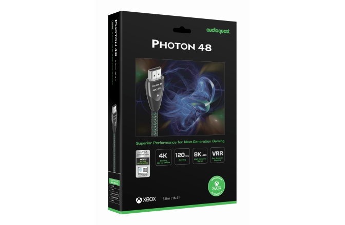 Cablu HDMI 8K-10K  Audioquest Photon 48 Hdmi 2.1 48Gbps 1.5m