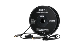 Cablu HDMI 8K  Klotz HDMI 2.1 AOC Link - active optical cable with detachable HDMI-A to HDMI-D adapter - 15 m