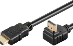 Cablu HDMI tata la HDMI tata cotit 1m