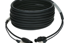 Cablu hibrid audio alimentare Klotz audio & power 3G1.5 hybrid cableXLR 3p + powerCON TRUE1 - 10 m