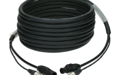 Cablu hibrid audio alimentare Klotz audio & power 3G1.5 hybrid cableXLR 3p + powerCON TRUE1 - 25 m