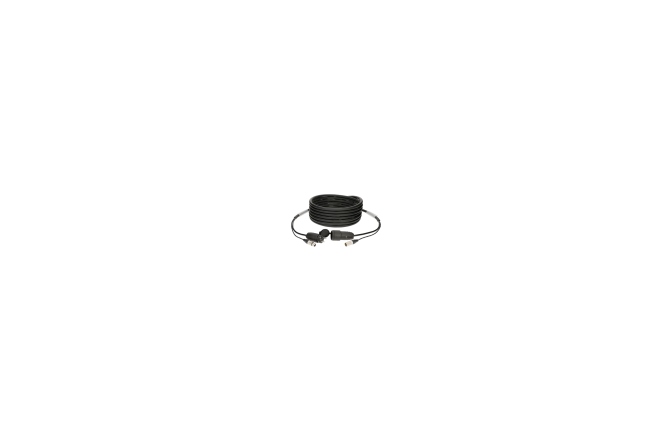 Cablu hibrid audio alimentare Klotz audio & power 3G2.5 hybrid cableXLR 3p + Schuko - 25 m