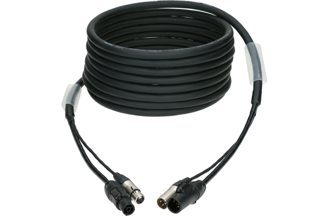 Cablu hibrid DMX -alimentare

 Klotz DMX & power 3G1.5 hybrid cableXLR 3p + powerCON TRUE1 - 10 m