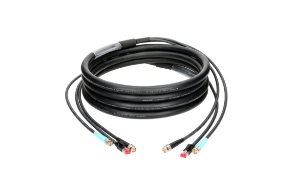 CAT5e & 12G SDI video hybrid cableRJ45 + 2x UHD BNCPro - 5 m CAT5e & 12G SDI video hybrid cableRJ45 + 2x UHD BNCPro - 5 m