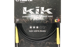 Cablu instrument flexibil Klotz pro instrument cable with colored sleeves - 1.5 m - lumi yellow