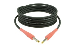 Cablu instrument flexibil Klotz pro instrument cable with colored sleeves - 4.5 m - shocking red