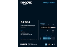 Cablu instrument  Klotz pro instrument cable - 4.5 m - black