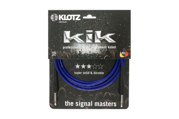 pro instrument cable„our best selling" - 4.5 m - blue pro instrument cable„our best selling" - 4.5 m - blue