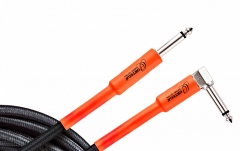 Cablu instrument Ortega Instrument Cable - 9m/30ft. Black Tweed, STRAIGHT/ANGLE, Economy Series