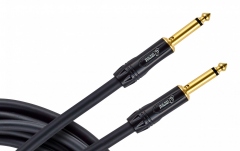 Cablu Instrument Ortega MUTEplug instrument cable 1/4" (6,3mm) straight/straight - black pvc 6m/0,75q