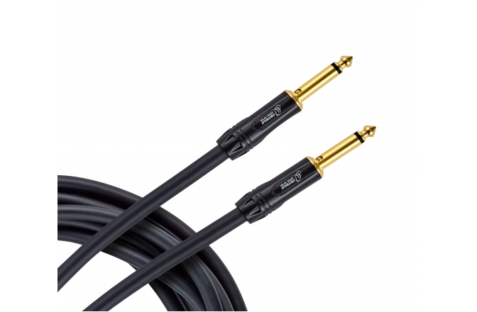 Cablu Instrument Ortega MUTEplug instrument cable 1/4" (6,3mm) straight/straight - black pvc 9m/0,75q