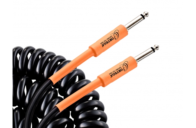 Cablu instrument Ortega Retro Series Cable - 9m / 30ft straight/straight black