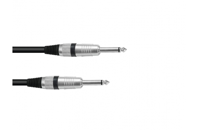 Cablu jack 6.3mm Omnitronic Jack cable 6.3 mono 10m bk ROAD