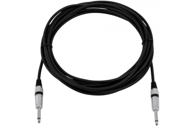 Cablu jack 6.3mm Omnitronic Jack cable 6.3 mono 6m bk ROAD