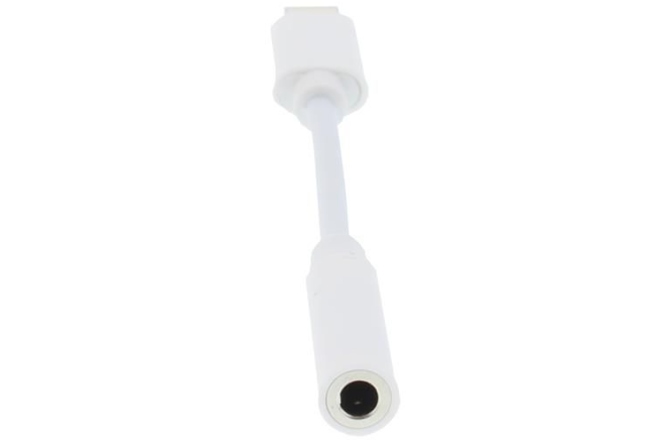 Cablu Lightning - Jack mic Well Adaptor Lightning tata - 3.5mm mama 10cm Well