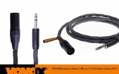 Cablu microfon de inalta calitate Vovox Sonorus Direct S TRS-XLRm 100