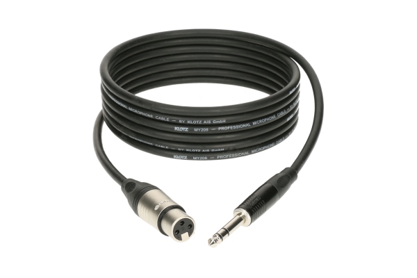 M1 Balanced Audio - XLRf - TRS Jack Silver - 7.5m M1 Balanced Audio - XLRf - TRS Jack Silver - 7.5m