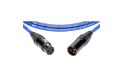 Cablu microfon profesional Klotz M1 professional microphone cable with XLR 3p F/M black by Neutrik® - 2 m