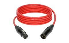 Cablu microfon profesional Klotz M1 professional microphone cable with XLR 3p F/M black by Neutrik® - 3 m