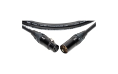Cablu microfon profesional Klotz M5 supreme microphone cable with double shielding and XLR by Neutrik - cable carrier - 1.5 m