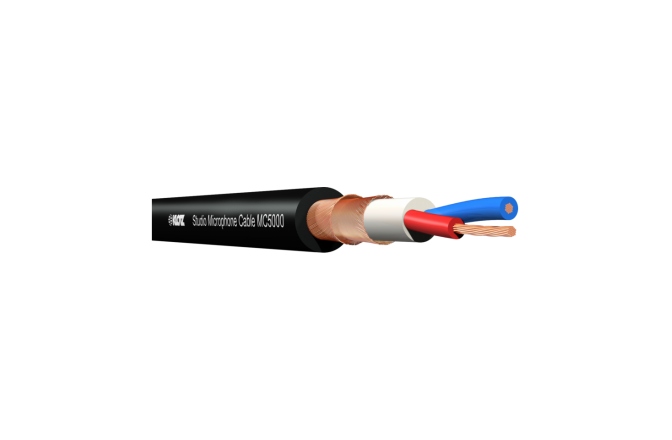 Cablu microfon profesional Klotz M5 supreme microphone cable with double shielding and XLR by Neutrik - cable carrier - 2 m