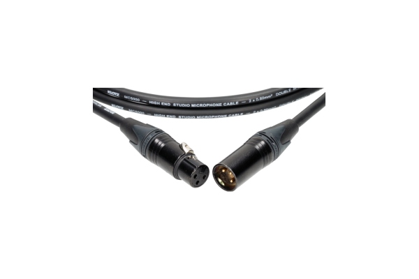 M5 supreme microphone cablewith double shielding and XLR by Neutrik - box (1 cable) - 50 m