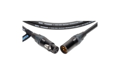 Cablu microfon profesional Klotz TITANIUM StarQuad microphone cableXLR with gold contacts by Neutrik® - cable carrier - 5 m