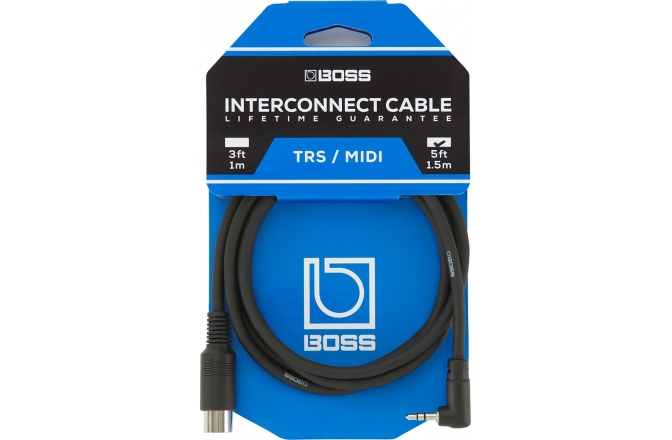 Cablu MIDI 150cm Boss BMIDI-5-35