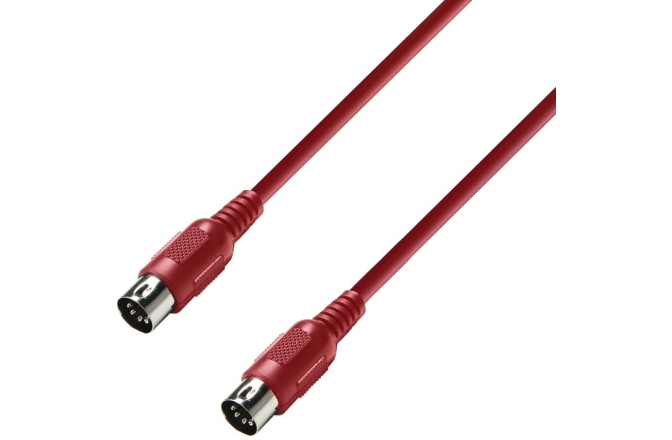 Cablu MIDI Adam Hall 3 STAR MIDI 0150 RED