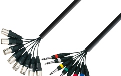 Cablu multicore Adam Hall 3 STAR LOOM 8 MV 0300