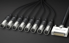 Cablu multicore No brand Alva Audio D-Sub25 male to 8 x XLR male