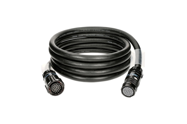 24x 4.0 mm² speaker cable eXtreme PVCPA-COM® 25p F/M with sliver-plated contacts and plastic strain relief - 45 m 24x 4.0 mm² speaker cable eXtreme PVCPA-COM® 25p F/M with sliver-plated contacts and plastic strain relief - 45 m